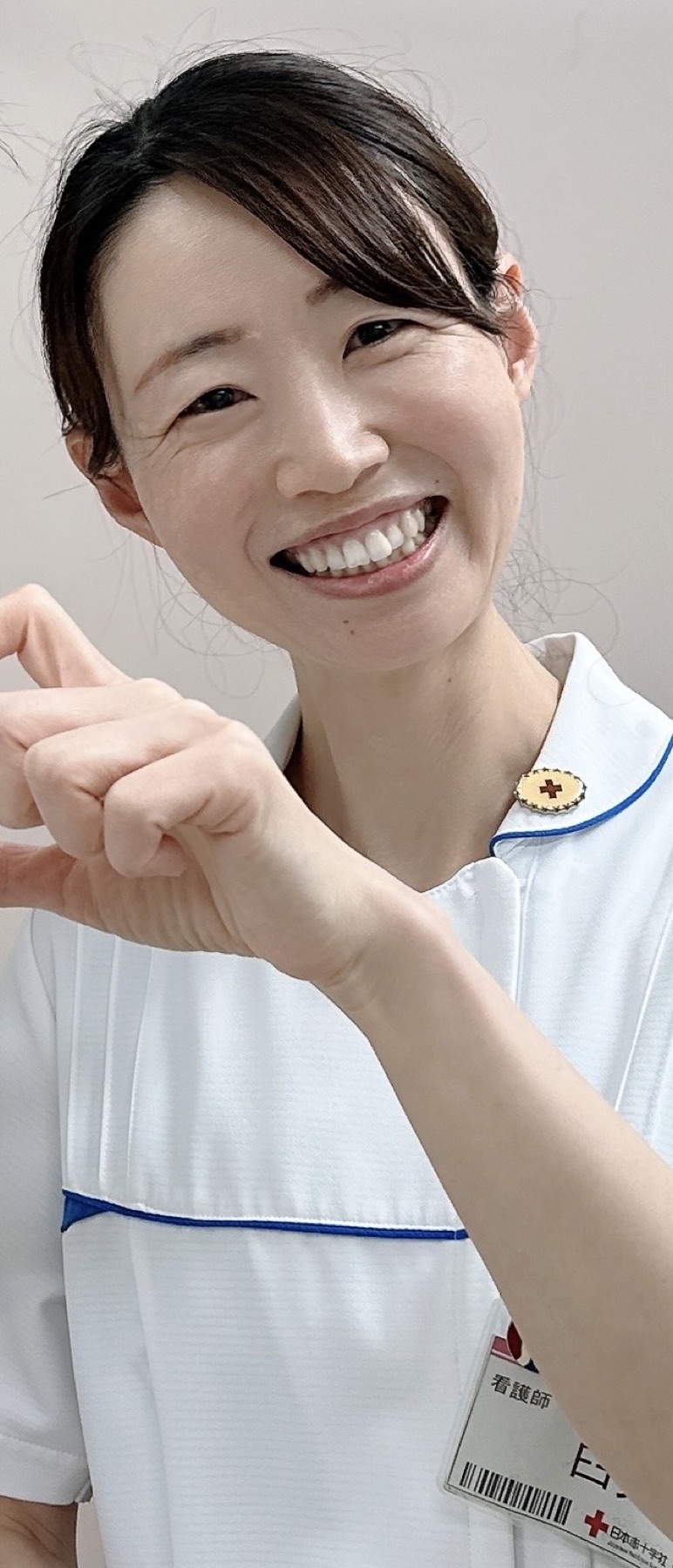 看護師として働いていた頃の臼井晴美